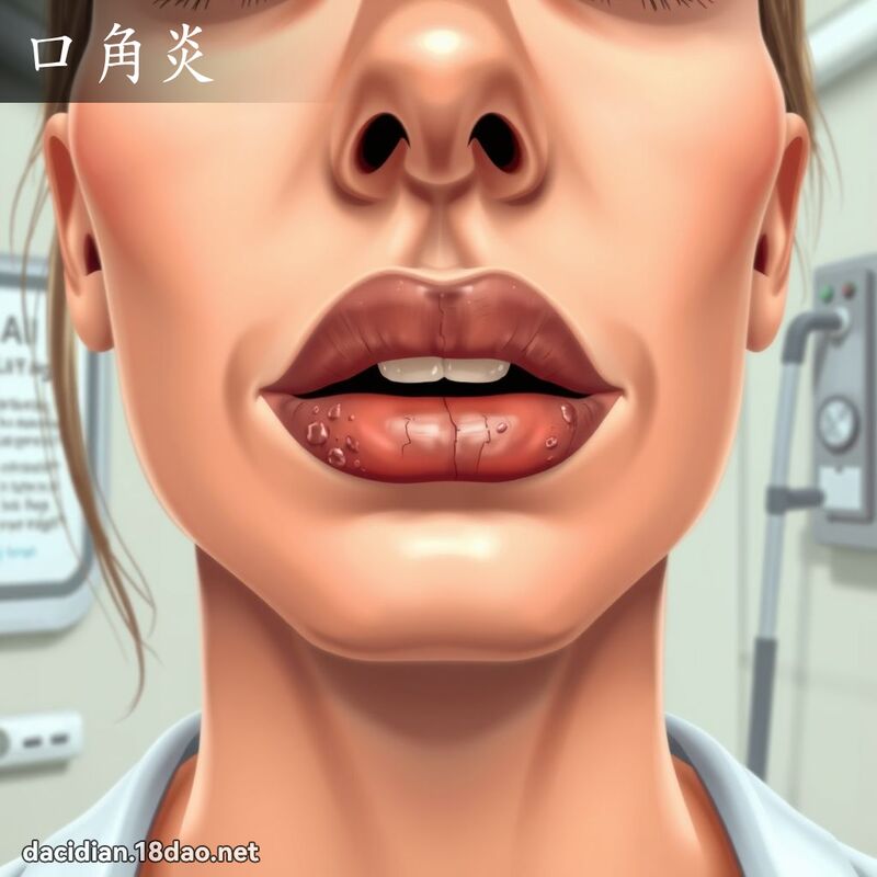 口角炎 - 国语大辞典配图