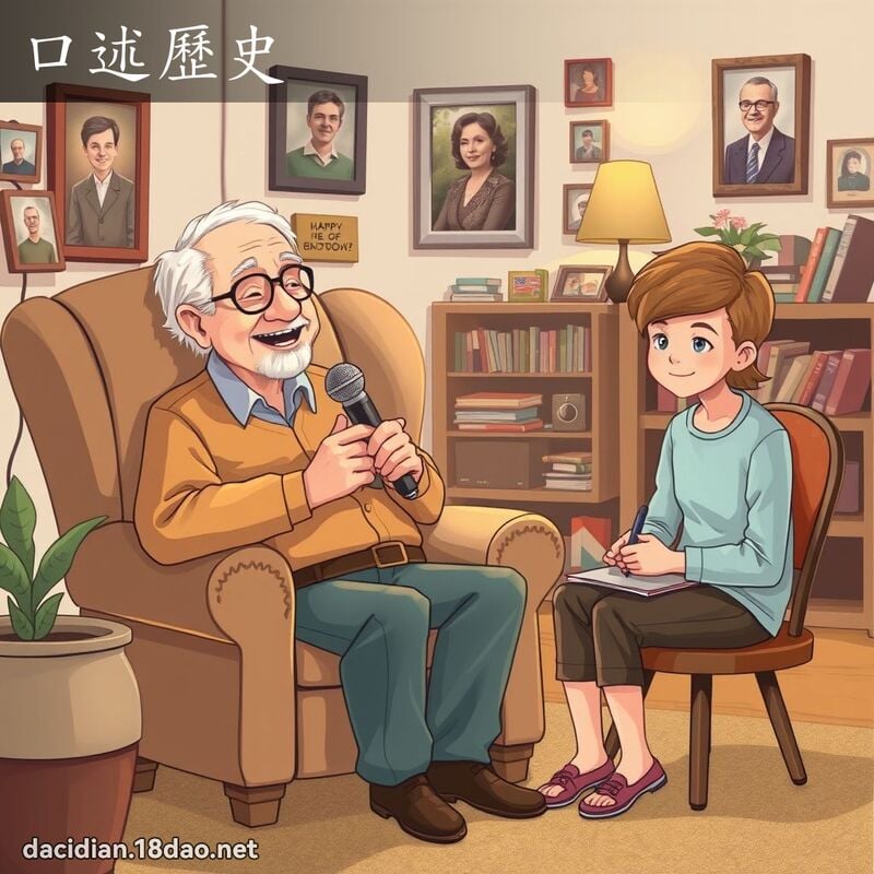 口述歷史 - 国语大辞典配图