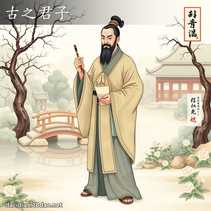 古之君子 - 國語大辭典配圖