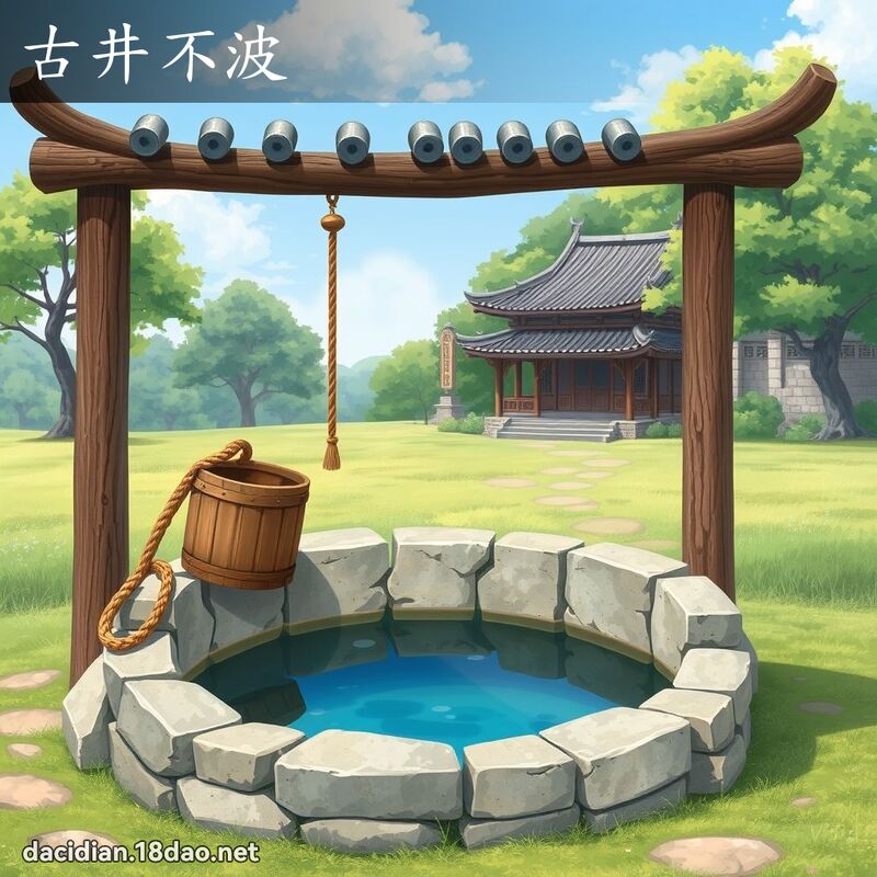 古井不波 - 國語大辭典配圖