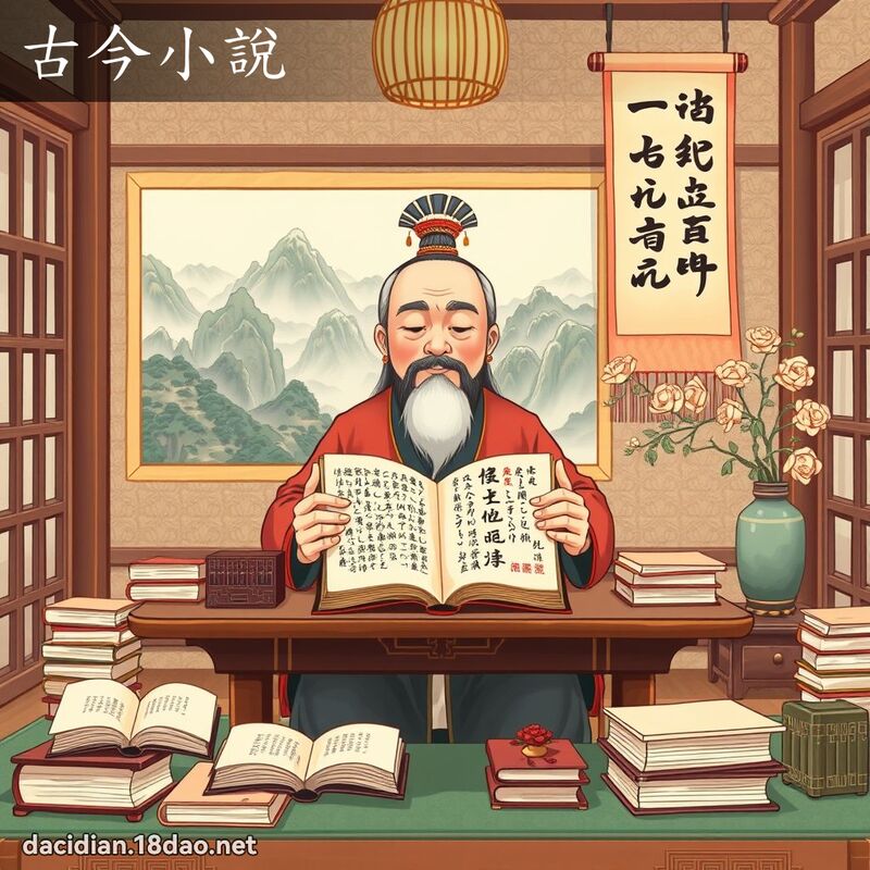 古今小說 - 國語大辭典配圖
