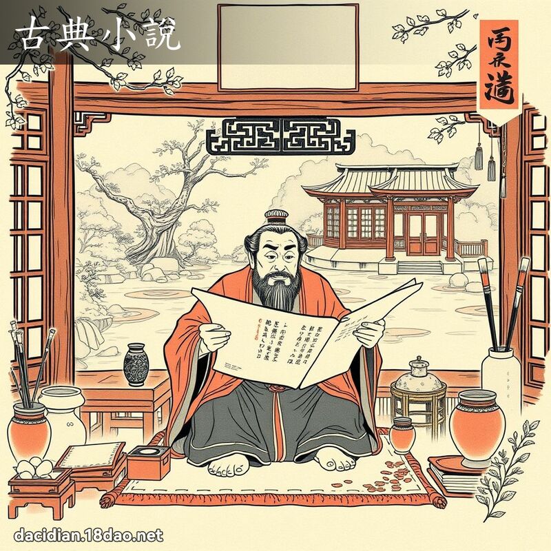 古典小說 - 國語大辭典配圖