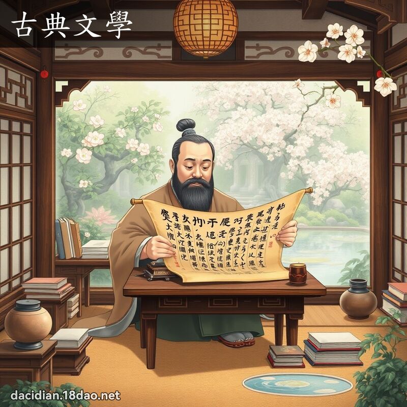 古典文學 - 國語大辭典配圖