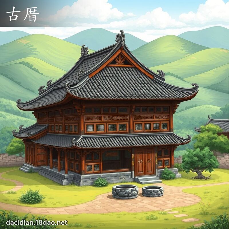 古厝 - 国语大辞典配图