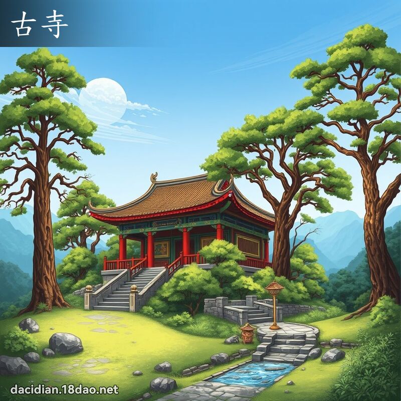 古寺 - 国语大辞典配图