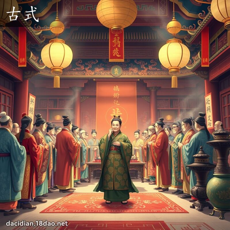 古式 - 國語大辭典配圖