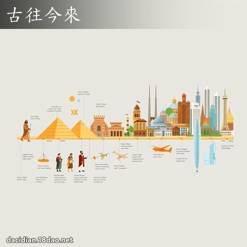 古往今来 - 国语大辞典配图