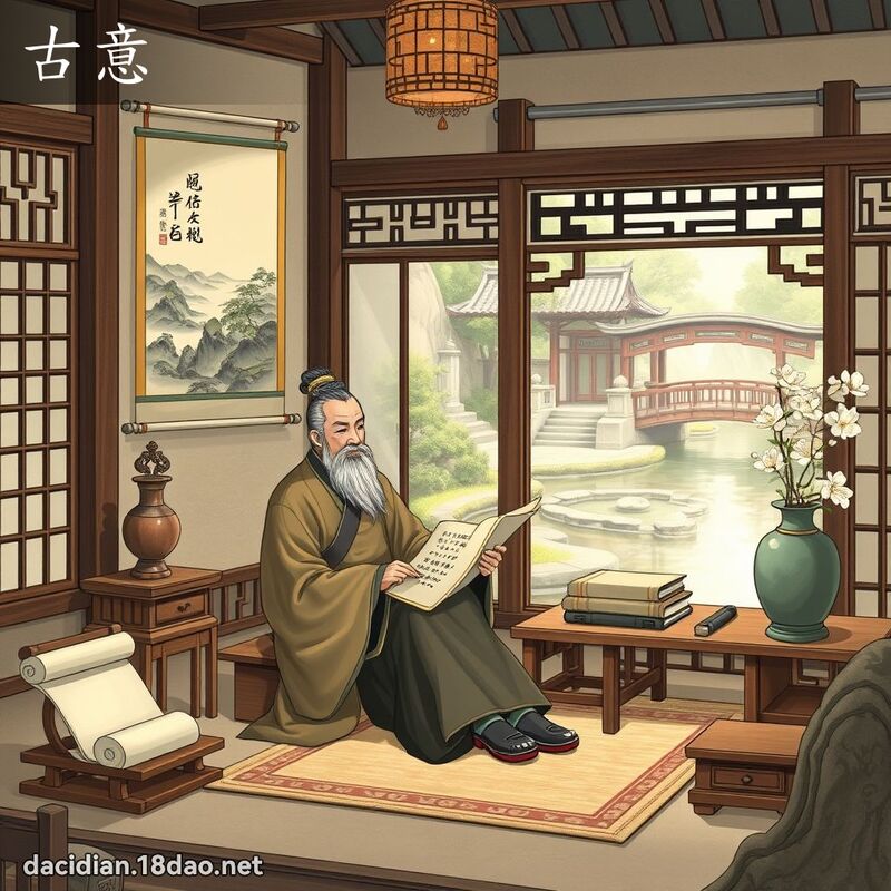 古意 - 国语大辞典配图
