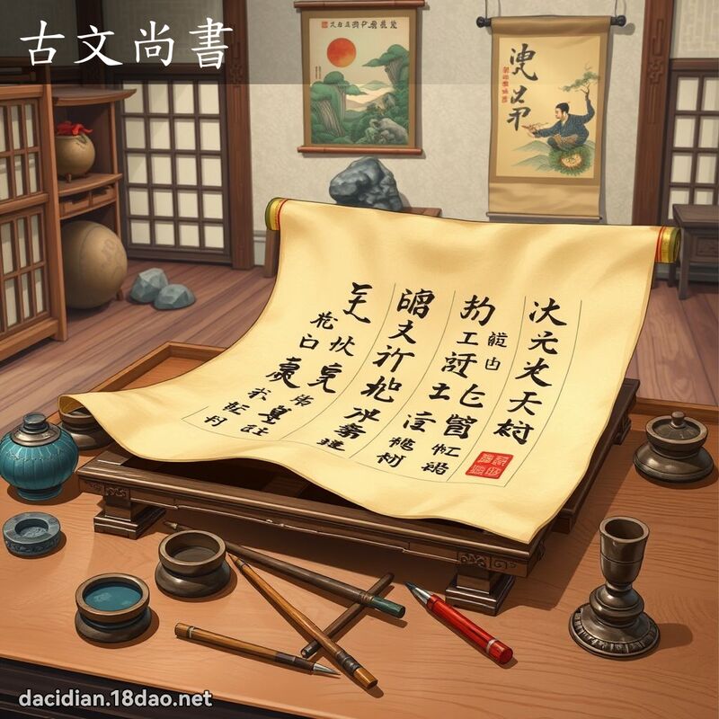 古文尚书 - 国语大辞典配图