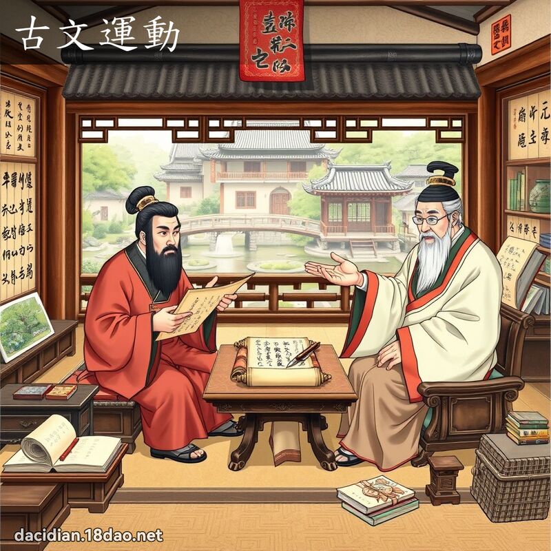 古文运动 - 国语大辞典配图