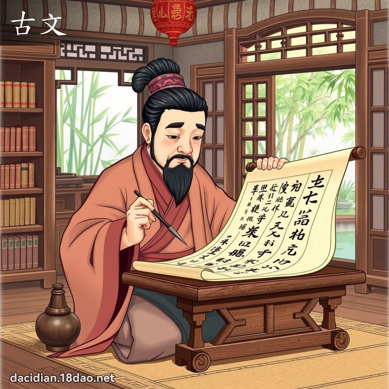古文 - 國語大辭典配圖