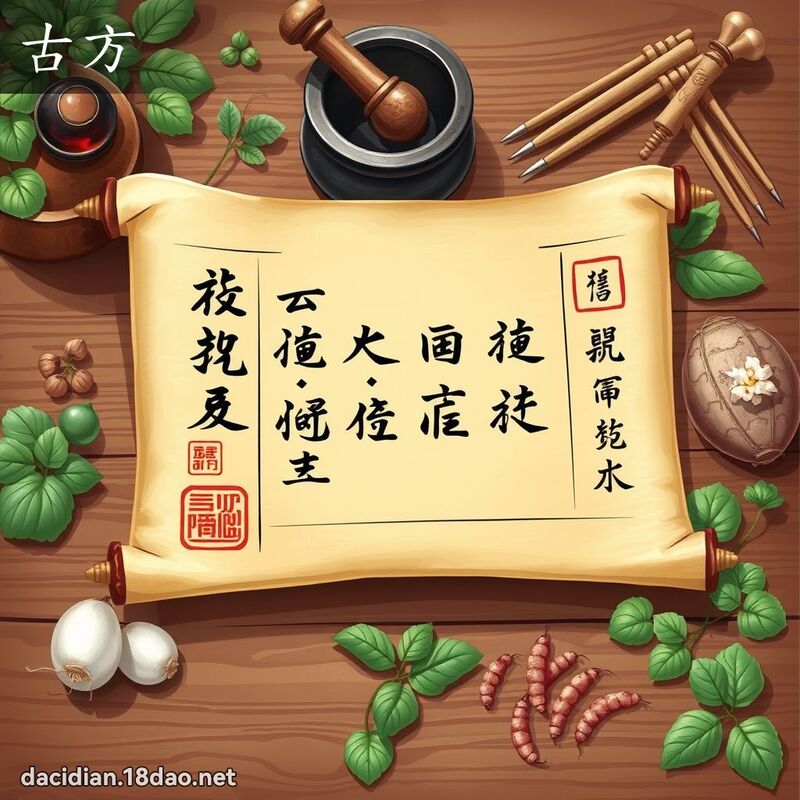 古方 - 國語大辭典配圖