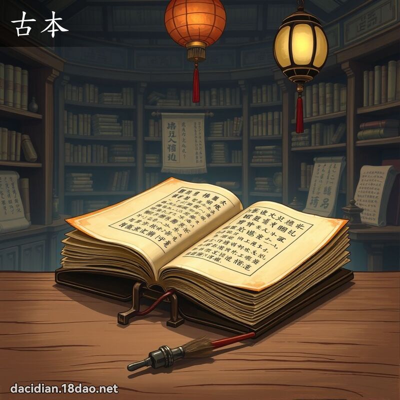 古本 - 国语大辞典配图