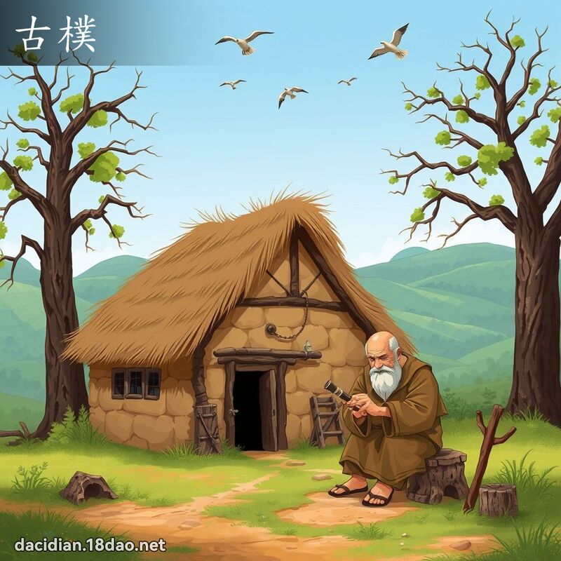 古朴 - 国语大辞典配图