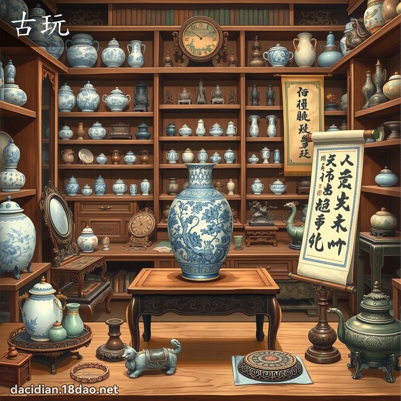 古玩 - 国语大辞典配图