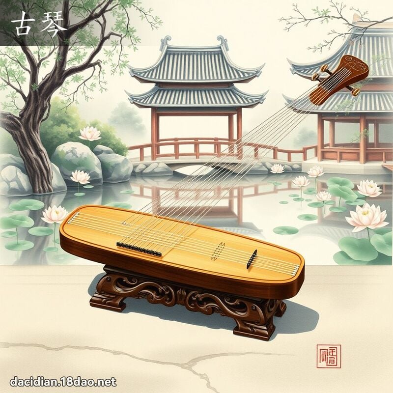 古琴 - 国语大辞典配图