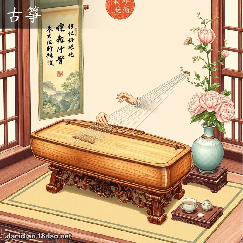 古箏 - 國語大辭典配圖