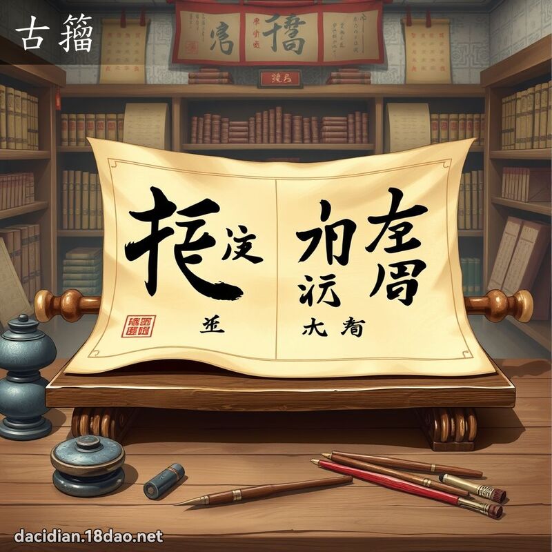 古籀 - 國語大辭典配圖