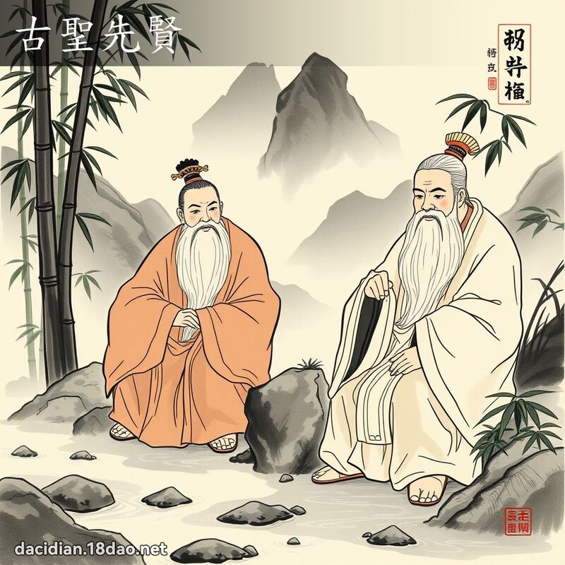 古圣先贤 - 国语大辞典配图