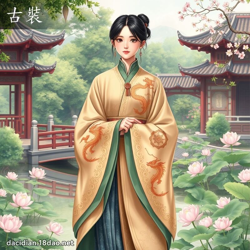 古裝 - 國語大辭典配圖