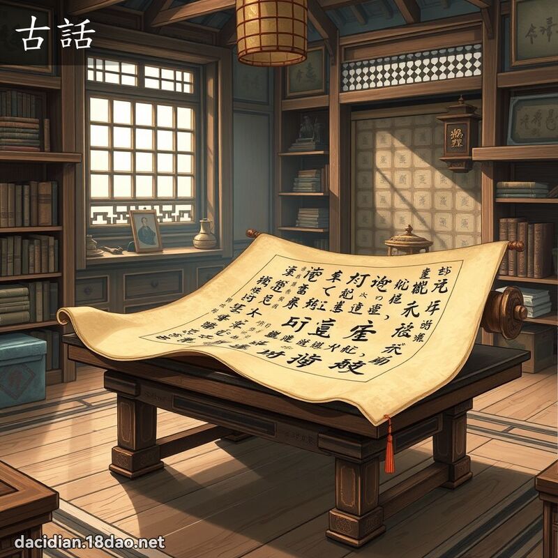 古话 - 国语大辞典配图