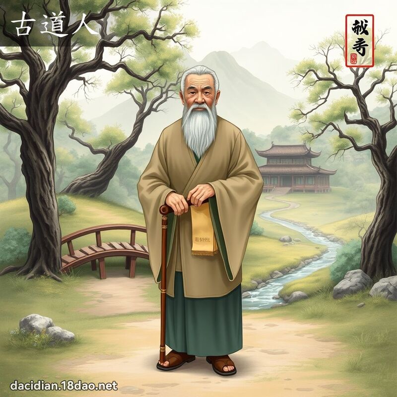 古道人 - 国语大辞典配图