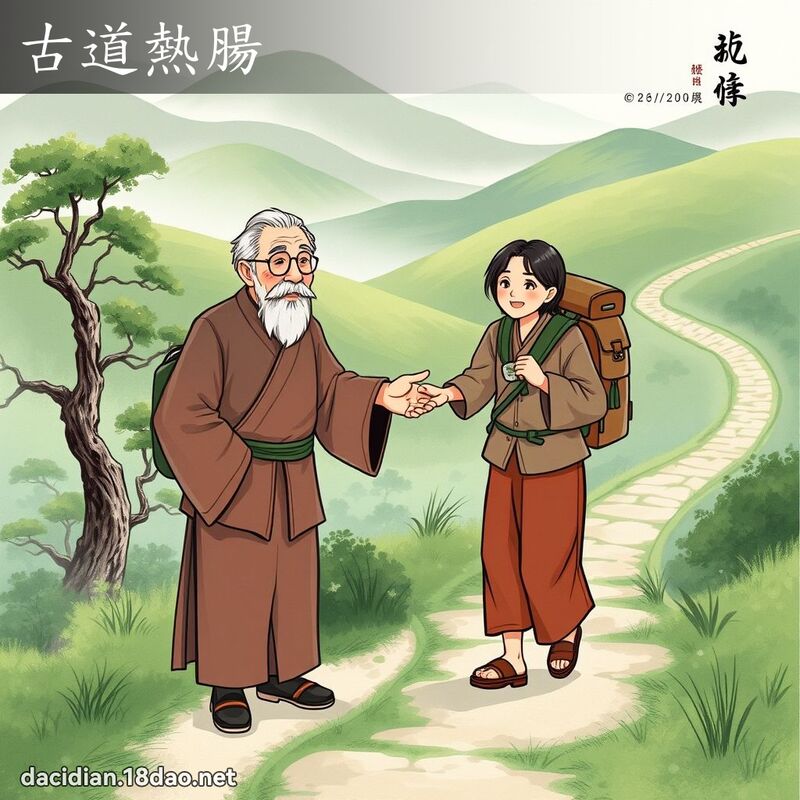 古道热肠 - 国语大辞典配图