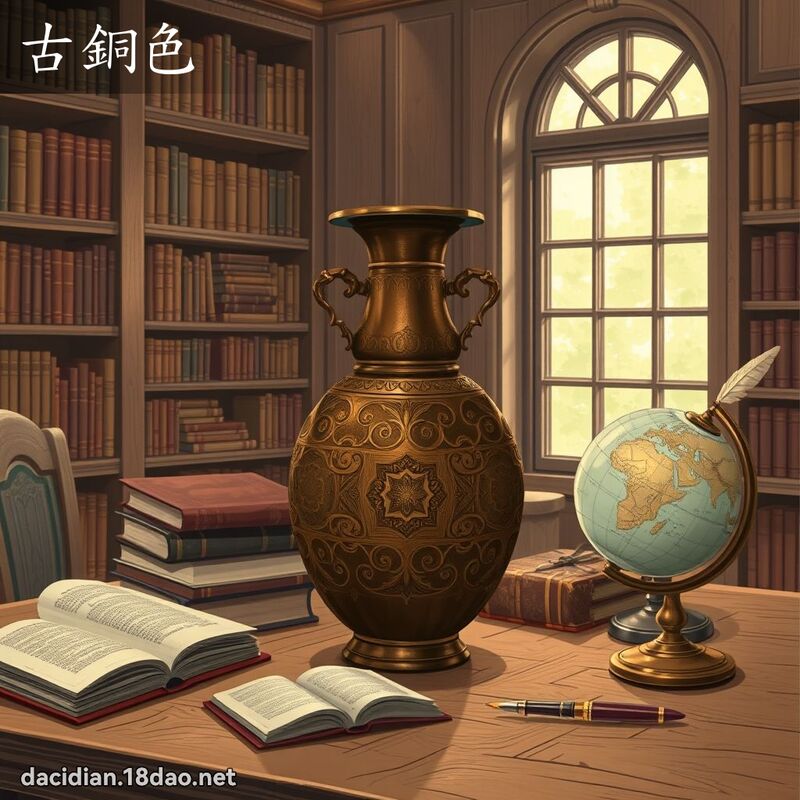 古銅色 - 國語大辭典配圖