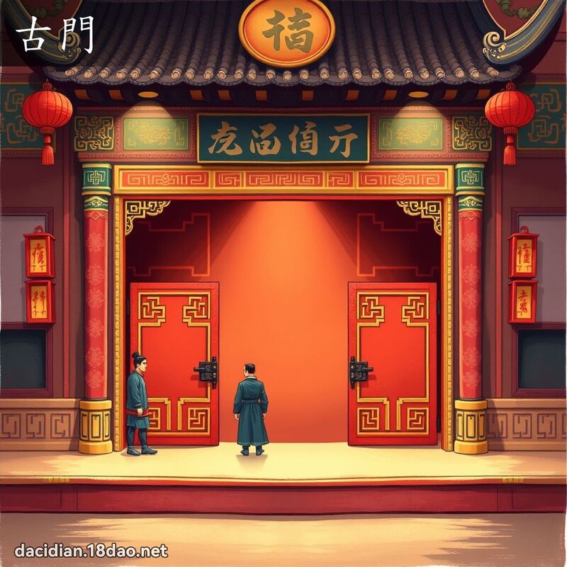 古门 - 国语大辞典配图