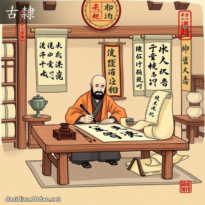 古隸 - 國語大辭典配圖