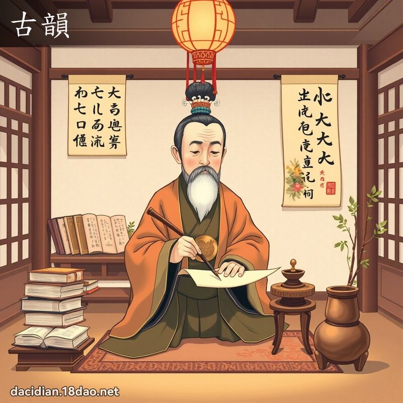 古韵 - 国语大辞典配图