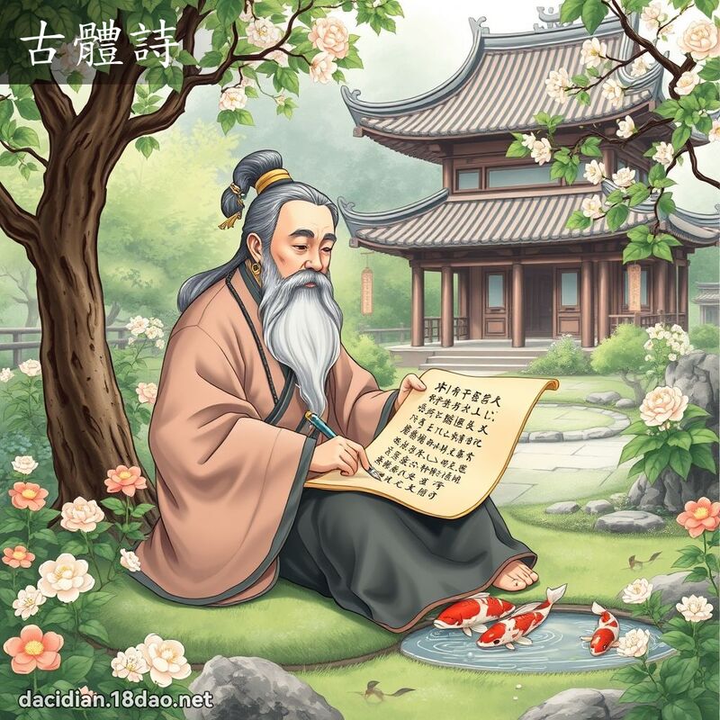 古体诗 - 国语大辞典配图