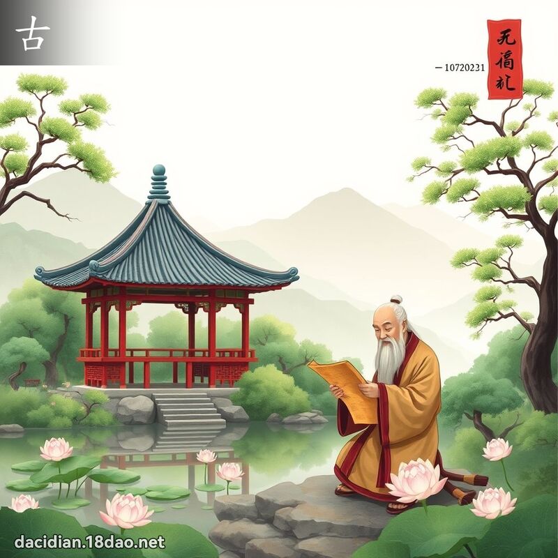 古 - 国语大辞典配图
