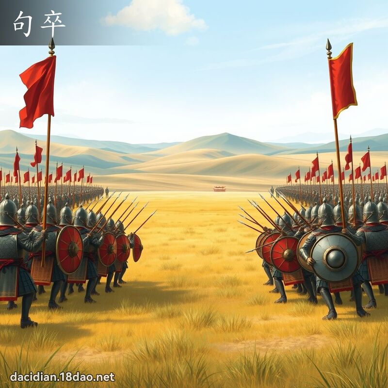 句卒 - 国语大辞典配图