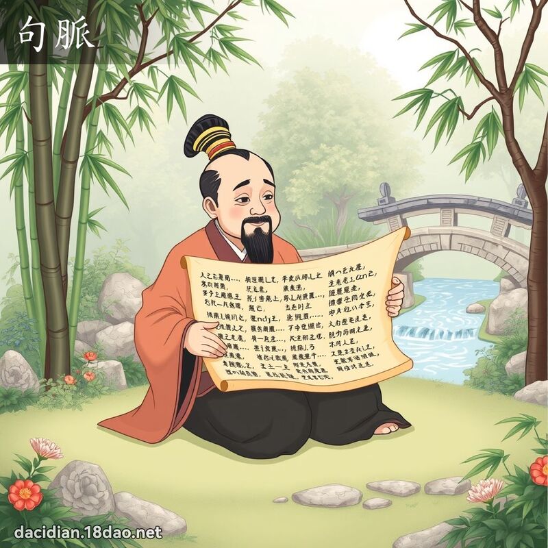 句脉 - 国语大辞典配图