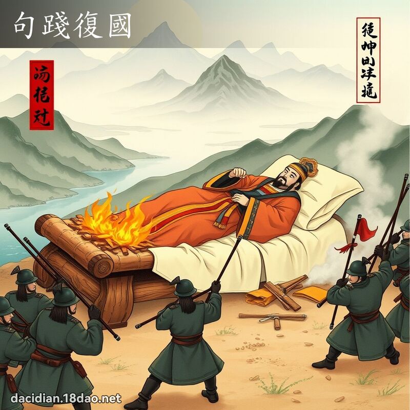 句踐復國 - 國語大辭典配圖