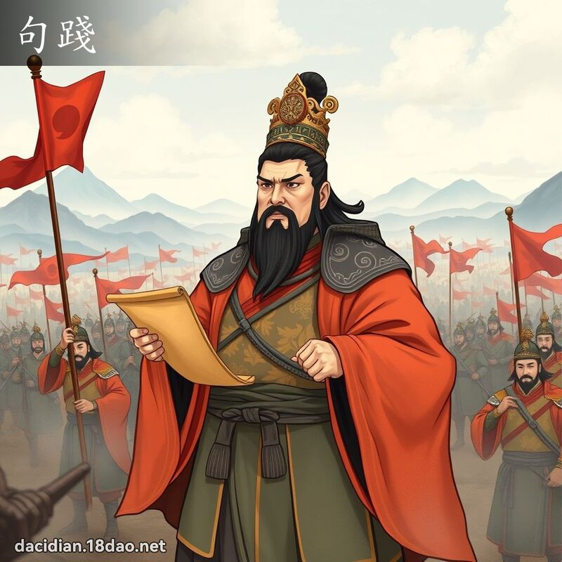 句践 - 国语大辞典配图