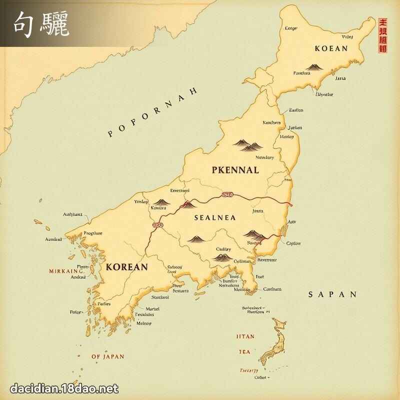 句驪 - 国语大辞典配图