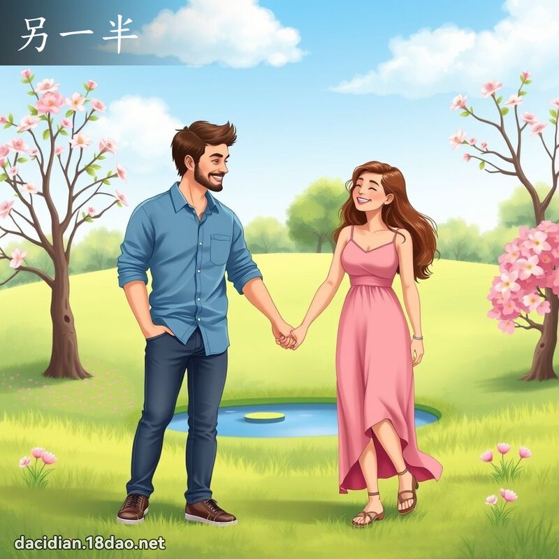 另一半 - 国语大辞典配图
