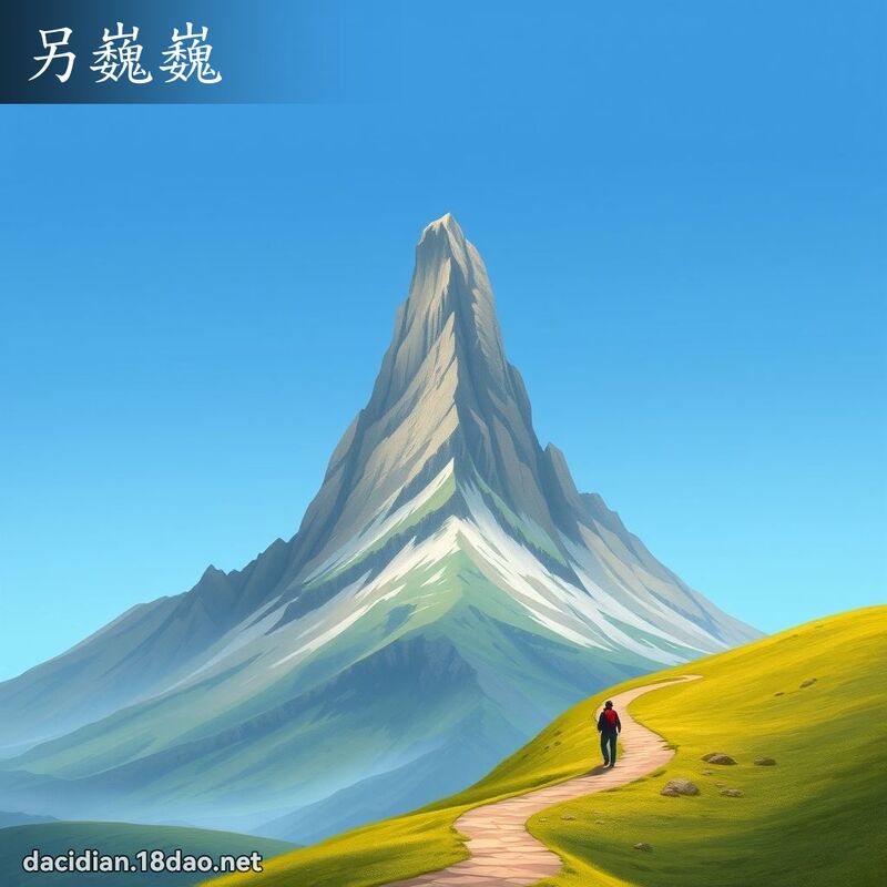 另巍巍 - 国语大辞典配图
