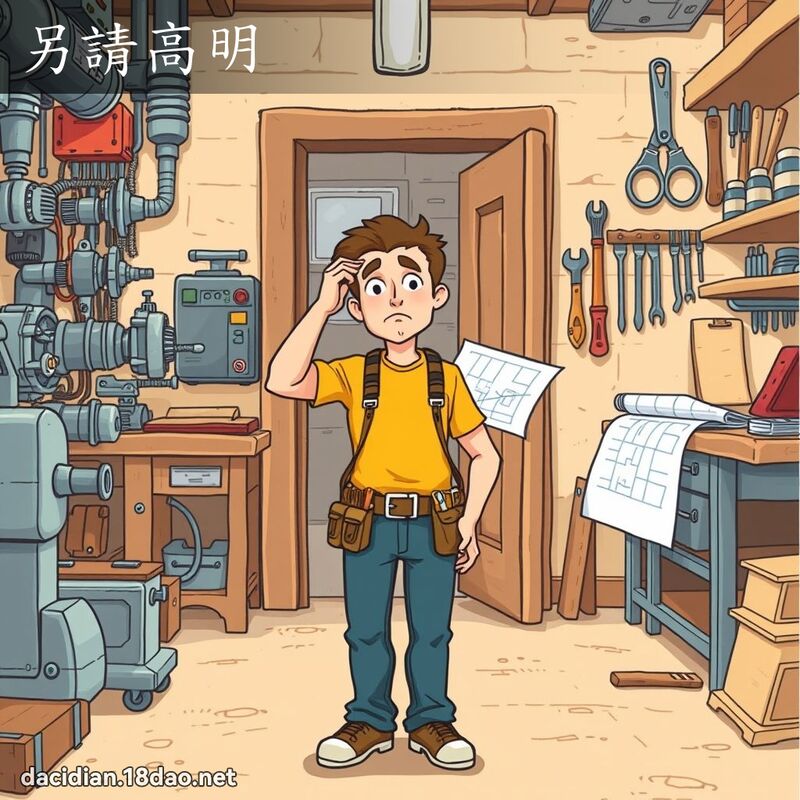 另请高明 - 国语大辞典配图