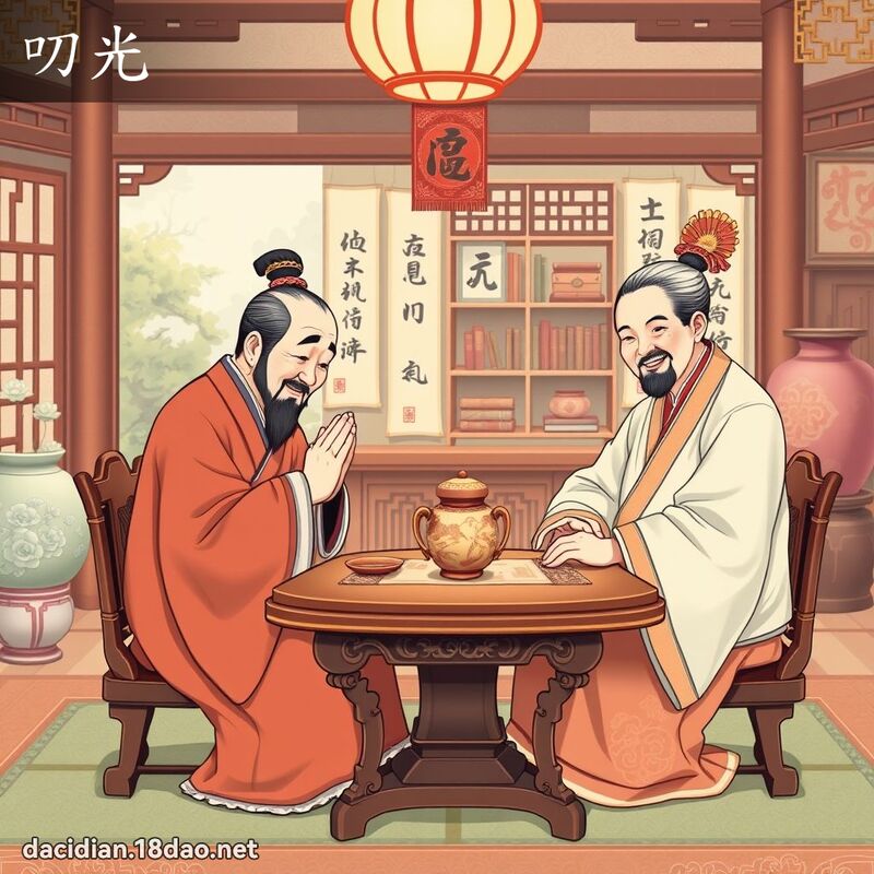 叨光 - 國語大辭典配圖
