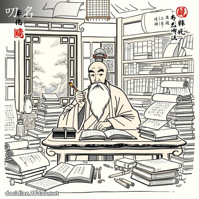 叨名 - 國語大辭典配圖