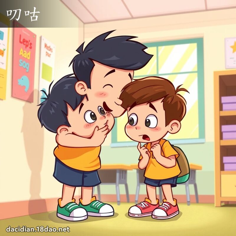 叨咕 - 国语大辞典配图