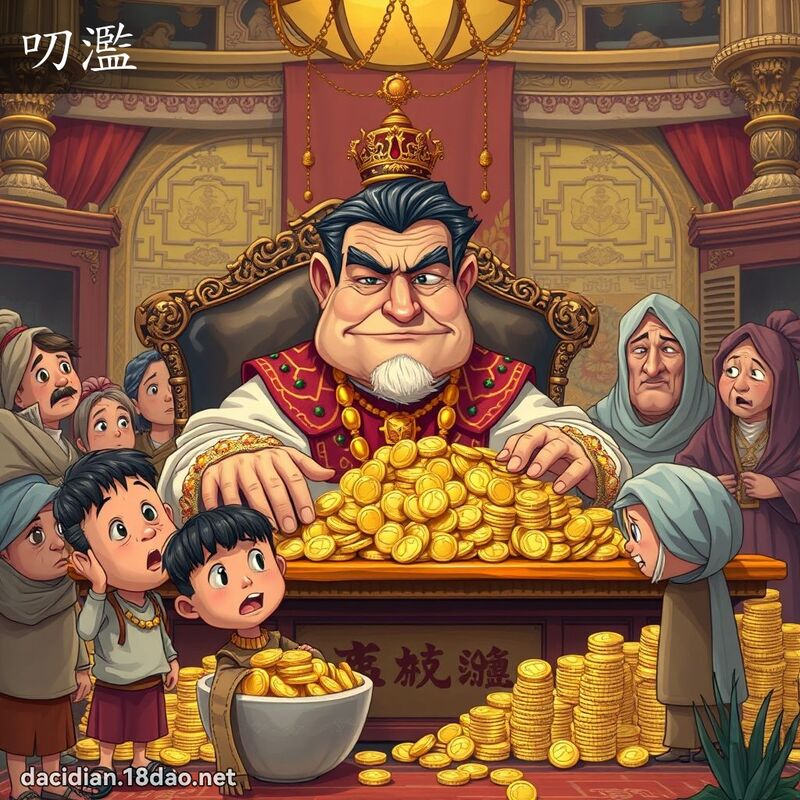 叨滥 - 国语大辞典配图