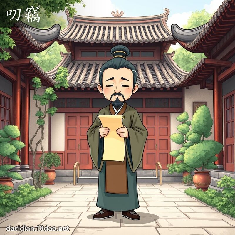 叨竊 - 國語大辭典配圖