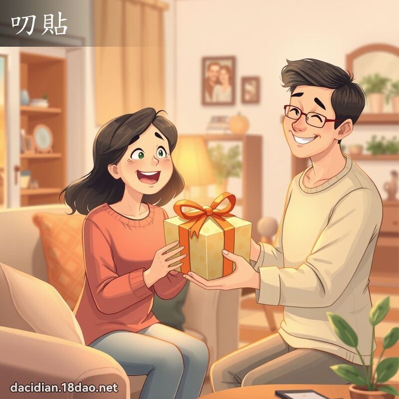 叨贴 - 国语大辞典配图
