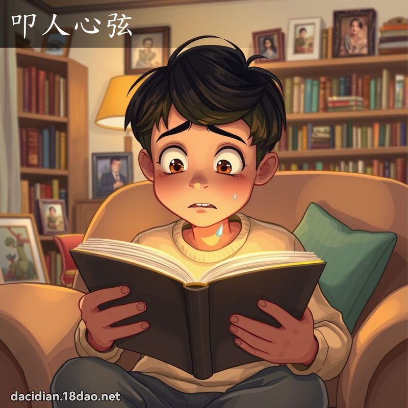 叩人心弦 - 國語大辭典配圖