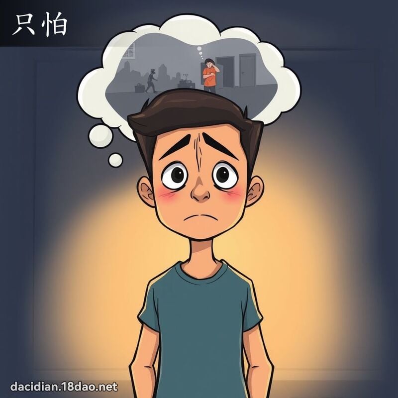 只怕 - 国语大辞典配图