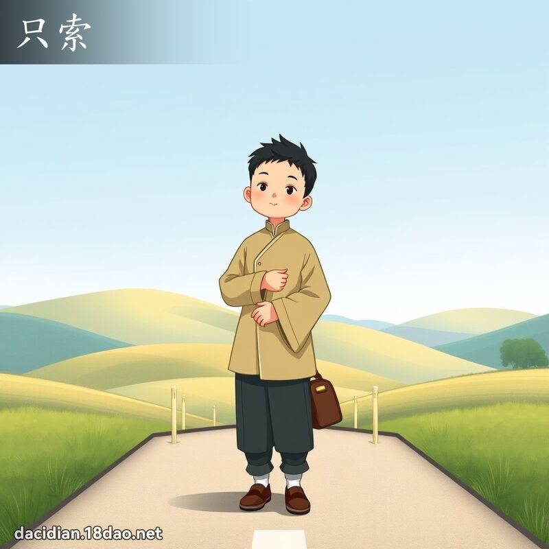 只索 - 国语大辞典配图